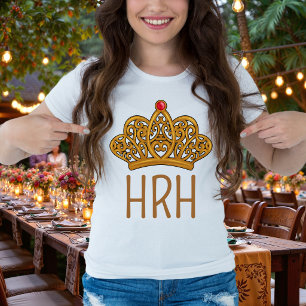 Camiseta Monograma Coroa Rainha