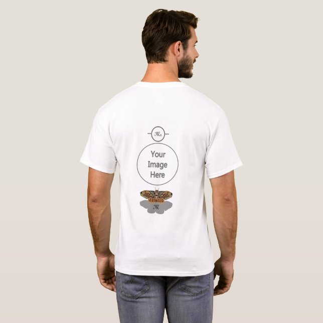 Camiseta Monograma de Brahmin Moth (Parte Traseira Completa)