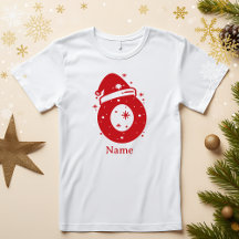 Monograma de Natal com Nome Personalizado e Cor Ed