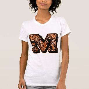 Camiseta Monograma de Paisley - M