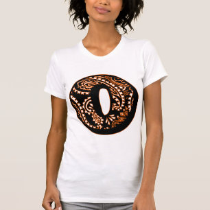 Camiseta Monograma de Paisley - O