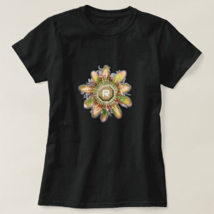 Camiseta Monograma de Passionflower Personalizável