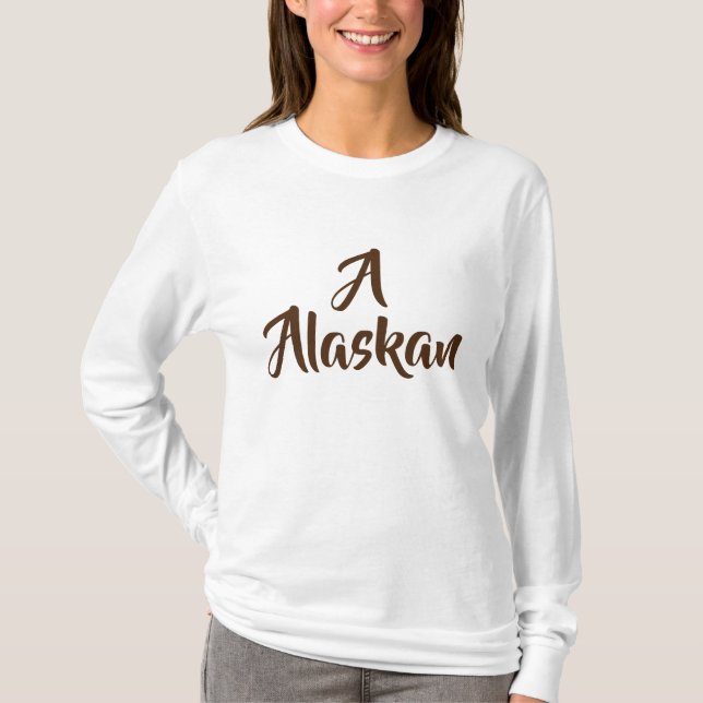 Camiseta Monograma do Alasca (Frente)