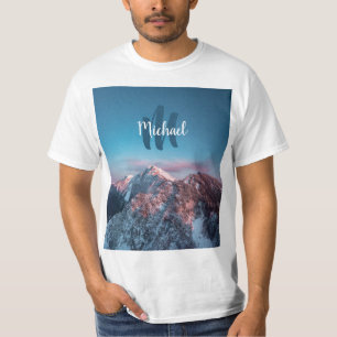 Camiseta Monograma do céu magnético Storžič Eslovênia