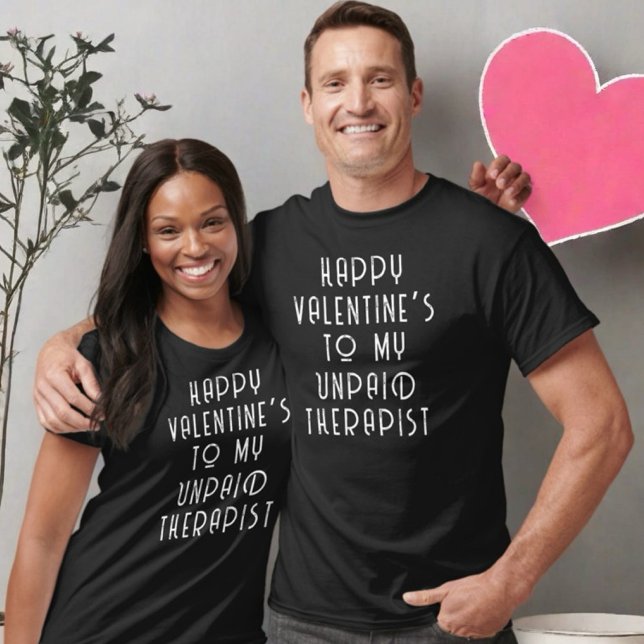 Camiseta Monograma engraçado de casal de citação do Namorad (Criador carregado)