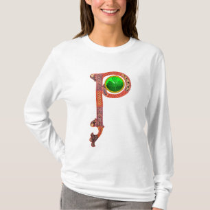 Camiseta MONOGRAMA P CELTICA DE Dia de São Patrício COM S