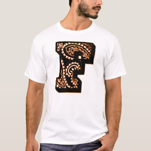 Camiseta Monograma Paisley - F