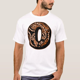 Camiseta Monograma Paisley - O