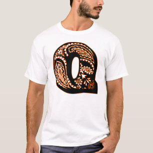 Camiseta Monograma Paisley - Q