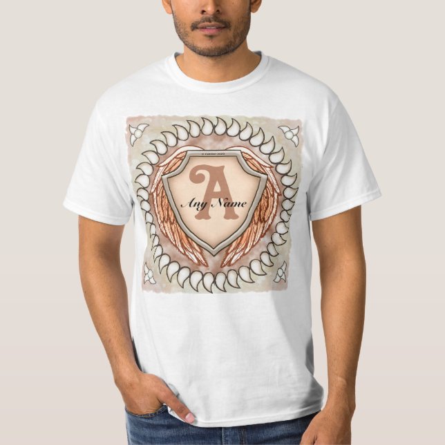 Camiseta monograma Shield Wings (Frente)