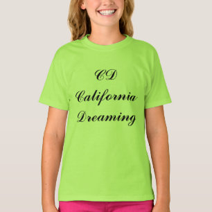 Camiseta Monograma Sonhando Califórnia