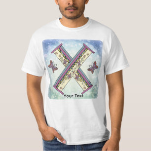 camiseta Monograma X floral