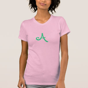 Camiseta Monogrammed um T