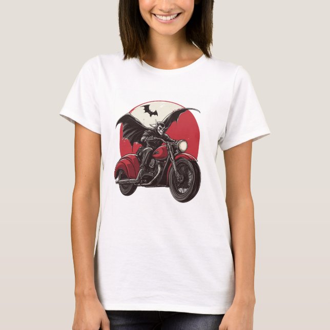 Camiseta Mononlit Vampire Ride (Frente)