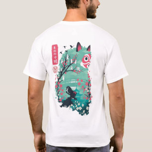 Camiseta Mononoke Hime (も の の け 姫)