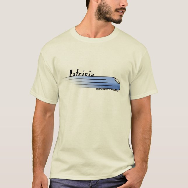 Camiseta Monotrilho do Transporte-Mundo de Patricia (Frente)