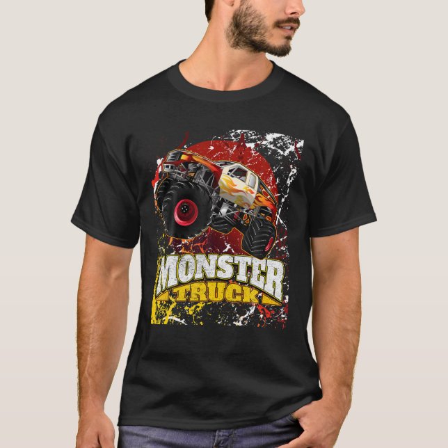 Camiseta Mons - Monster Truck (Frente)