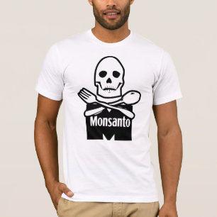Camiseta Monsanto significa o t-shirt da morte