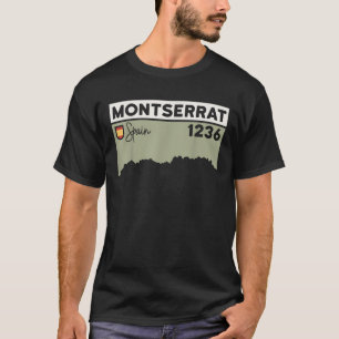 Camiseta Monserrat Height Hike Monastério de Barcelona Espa