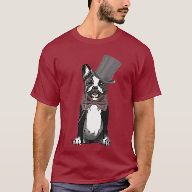 Camiseta Monsieur Bulldog (Frente)