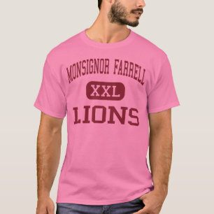 Camiseta Monsignor Farrell - leões - alto - Staten Island