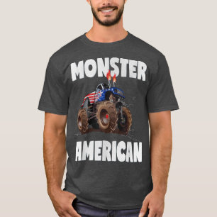 Camiseta Monster American Vintage America Monster Truck