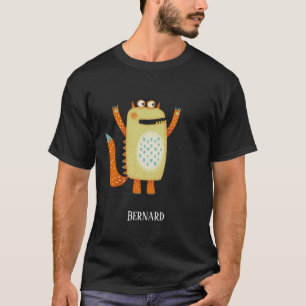 Camiseta Monster Bernard Nome Personalizado