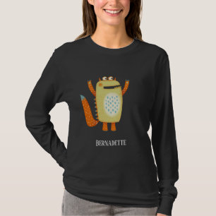 Camiseta Monster Bernard Nome Personalizado T-Shirt