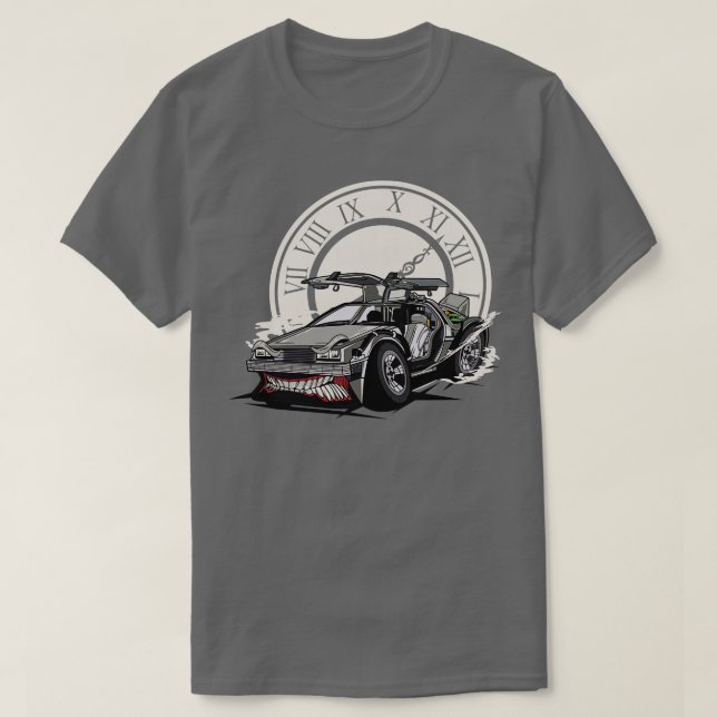 CAMISETA MONSTER CAR TIME MACHINE (Frente do Design)