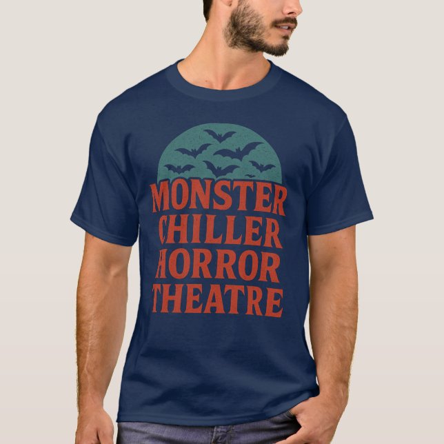 Camiseta Monster Chiller Horror Theater (Frente)