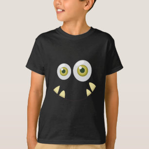 Camiseta Monster Face Halloween Ideia Assustadora