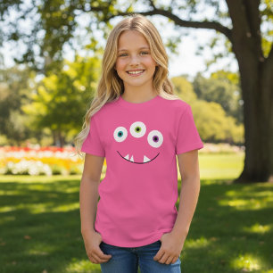 Camiseta Monster Face Três Olhos