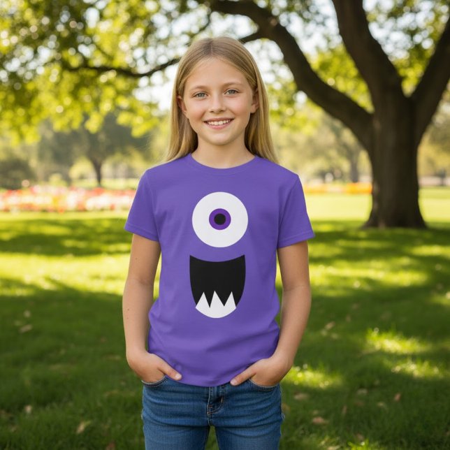 Camiseta Monster Face Um Olho (Criador carregado)