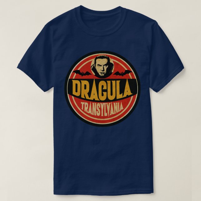 Camiseta Monster Grand Slam Dracula (Frente do Design)