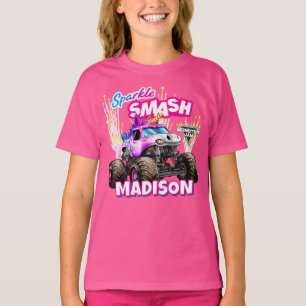 Camiseta Monster Jam Sparkle Smash - Personalizado