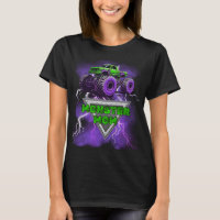 Monster Mãe- Monster Truck T-shirt feminina