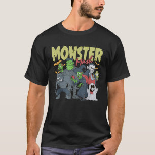 Camiseta Monster Mash Dia de as Bruxas engraçado Spooky Sea