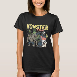 Camiseta Monster Mash Happy Halloween Spooky Season Trick O
