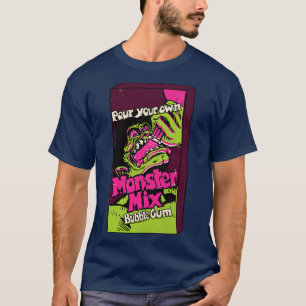 Camiseta Monster Mix 70s Goma de bolha doce