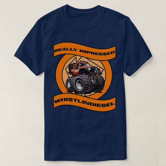 Camiseta Monster Monster Truck 4 (Frente do Design)