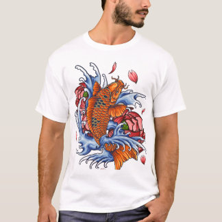 Camiseta Monster Orange Dragon Fish on