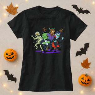 Camiseta Monster Squad Monstros sem Correspondência