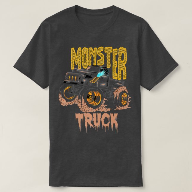 Camiseta Monster Truck (Frente do Design)