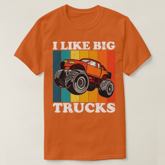 Camiseta Monster Truck (Frente do Design)