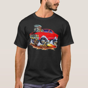 Camiseta Monster truck 1971-72 Vermelho-Preto do EL Camino