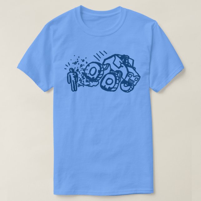 Camiseta Monster truck 2 6 (Frente do Design)