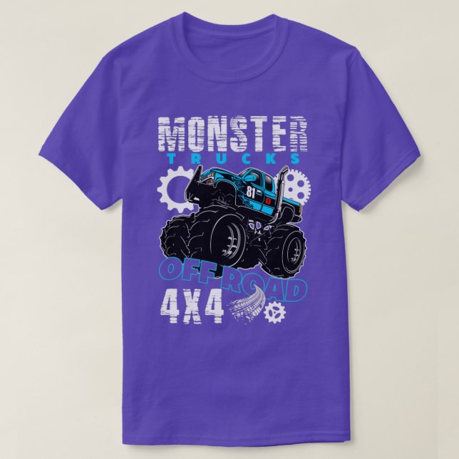 Camiseta Monster Truck 4x4 Off Road 2 (Frente do Design)