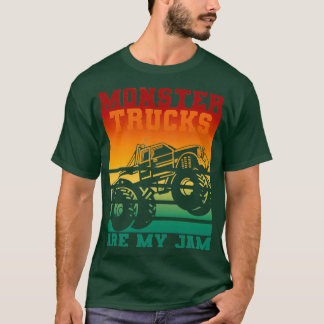 Camiseta Monster Truck Are My Jam Shirt Monster Truck lover