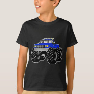 CAMISETA MONSTER TRUCK AZUL