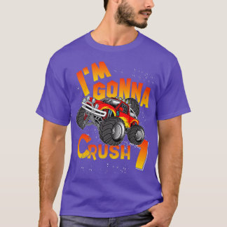 Camiseta Monster Truck Birthday Shirt